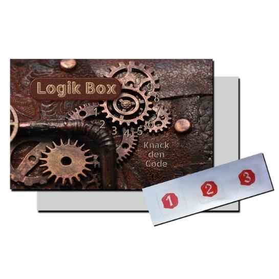 Rätselkarte Logik Box