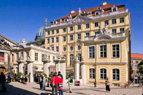 Stadtspiel Dresden Altstadt für Kinder in edler Metallbox
