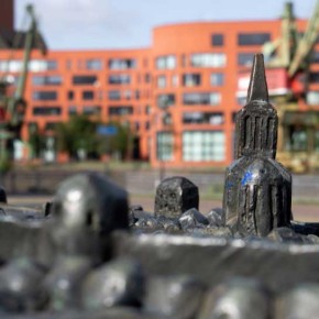 Stadtspiel Duisburg für Kinder in edler Metallbox